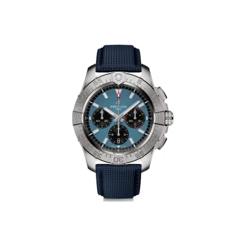 Breitling Автоматический Механический Movement Мужские Часы 44mm*15,2mm Синий