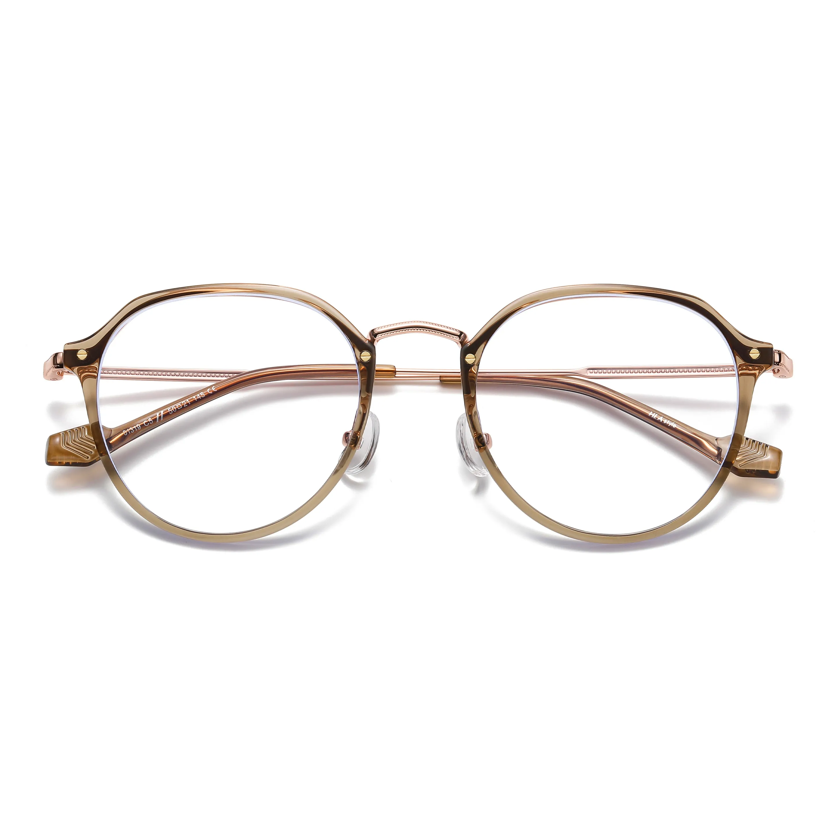 HLA Сплав β-титан Круглые Оправы для очков Женские