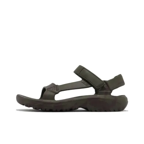 Teva Пляжные сандалии Оливково-зеленый Мужские