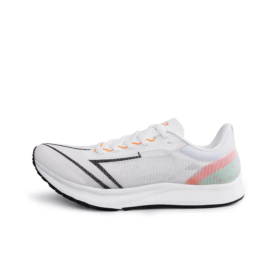 SUPAOSIKE Амортизаторы Shock Slip-resistant Abrasion-resistant Низкий топ Спринт Беговые кроссовки Унисекс Белый