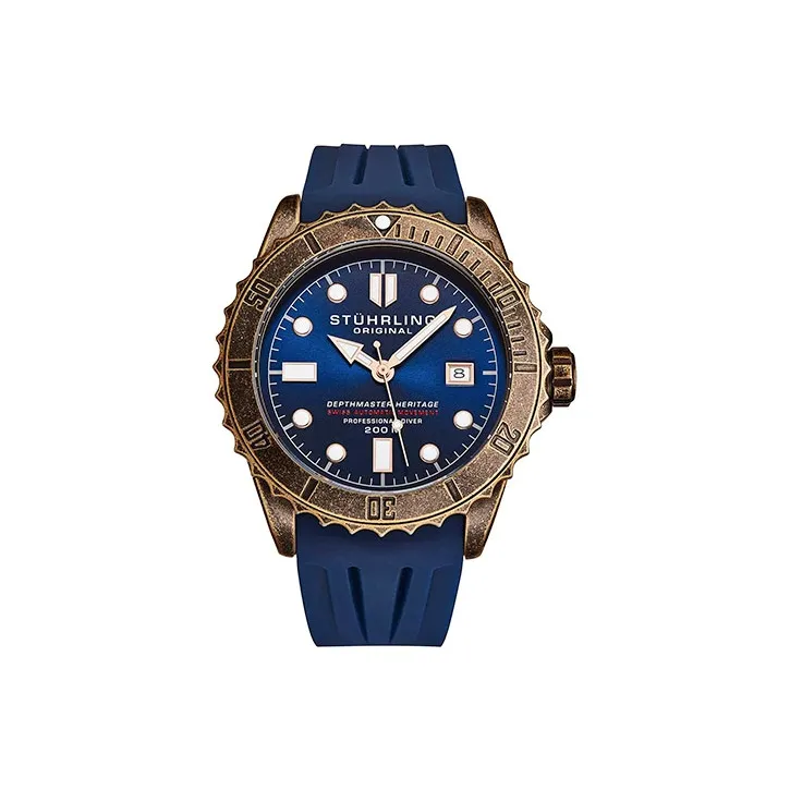 STUHRLING Men's Diver Collection Watch
