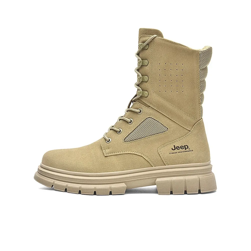 Jeep Термический Износостойкий Колено Высокий Аутдор Мужской Песочный
