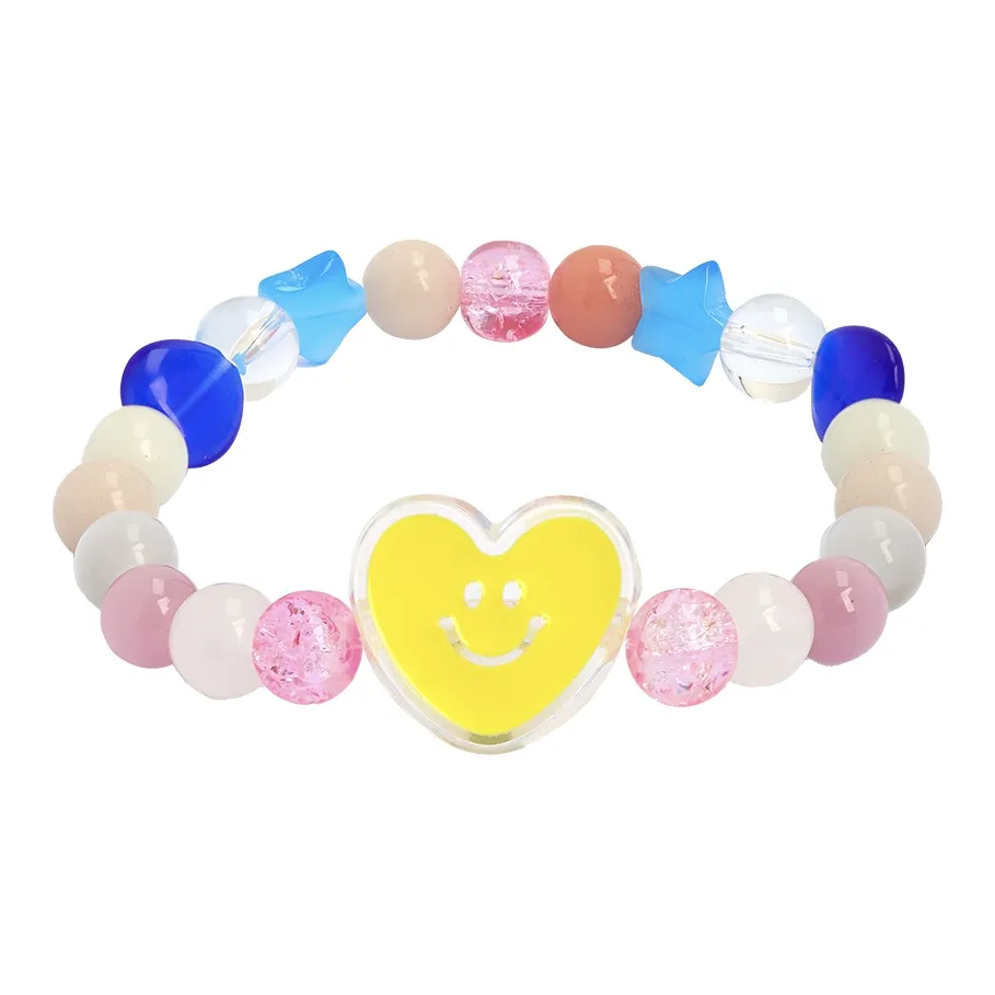 WHY PLAY Сердце Смайлик Браслеты Женские