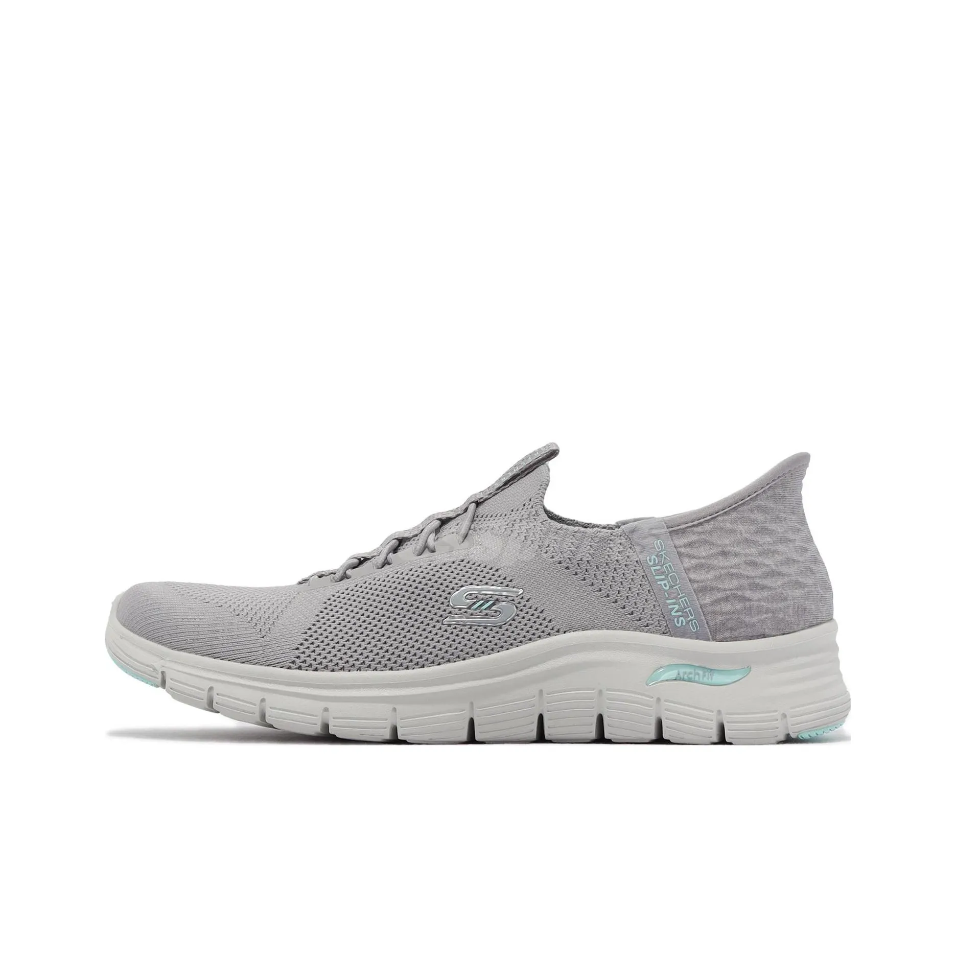 Skechers ARCH FIT VISTA Abrasion Resistant Breathable Low Top Casual Shoes Women's Gray