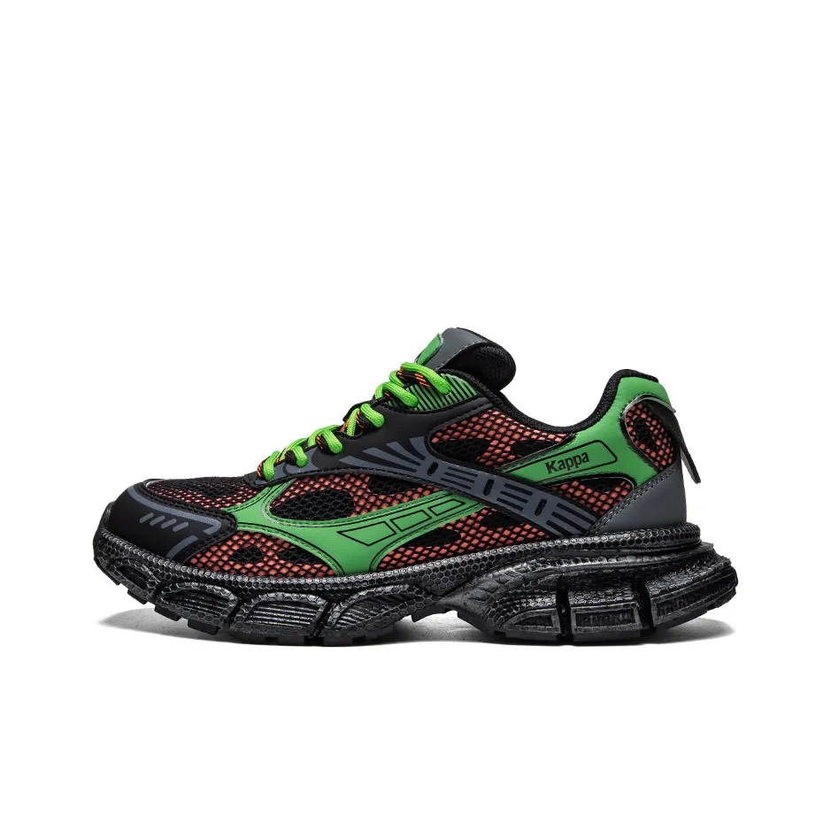 Kappa Chunky Sneakers Men Low Top Green
