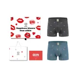 레드 립스틱 선물 포장 (복서+슈퍼맨 히어로)