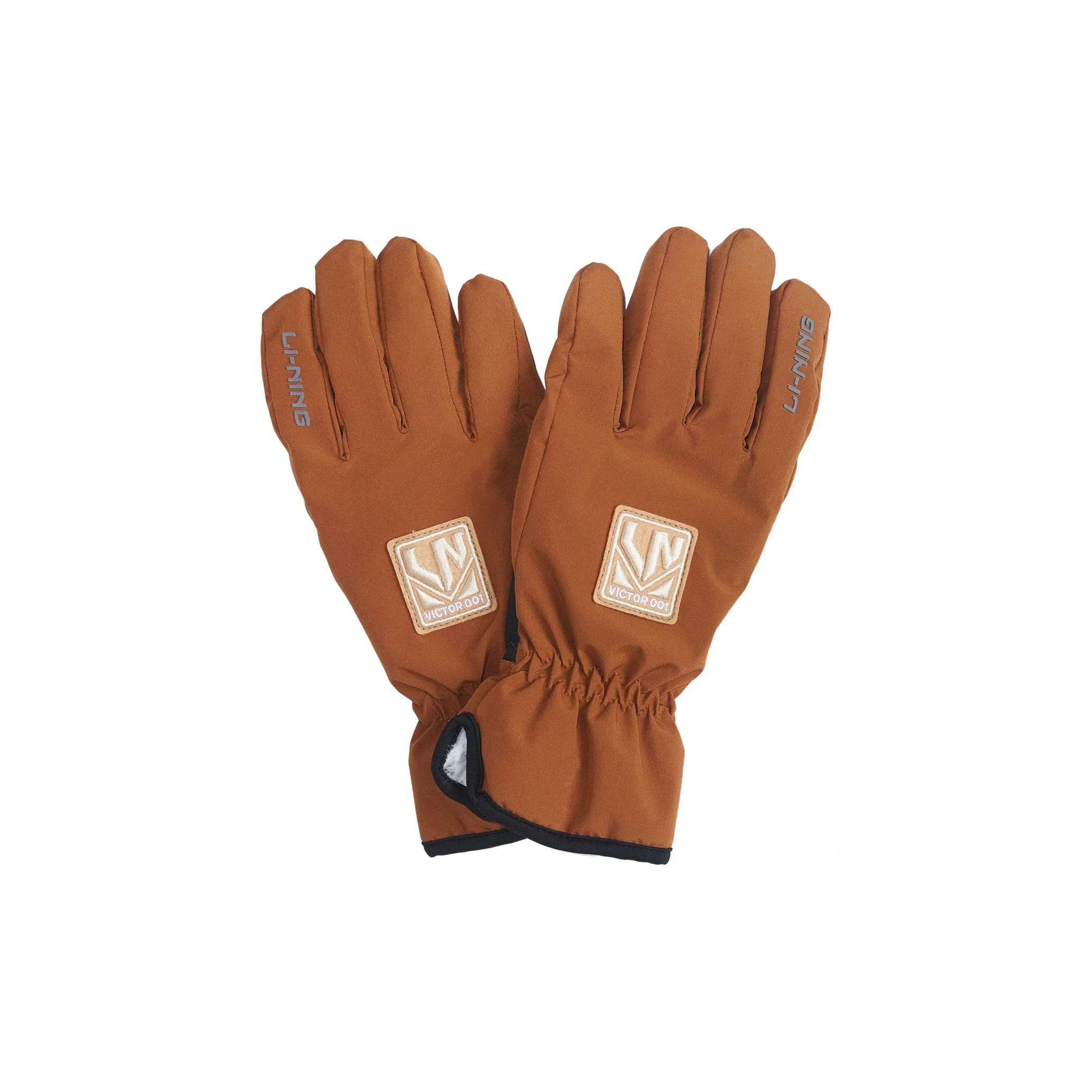 Лайнер + Синтетическая кожа Спортивные перчатки Унисекс Лисий коричневый