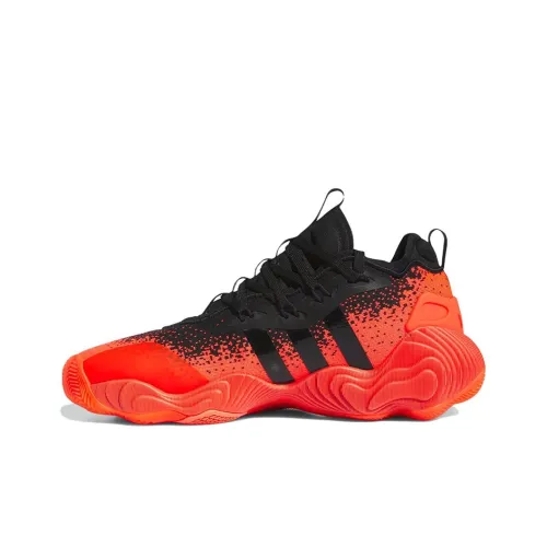 Adidas Trae Young 3,0 Баскетбольные кроссовки Низкие Топ Черные и оранжевые Мужские