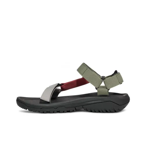 Teva Hurricane XLT2 Пляжные сандалии Мужские Черно-зеленые
