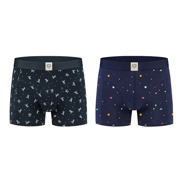 A-damunderwear Dutch Luxury NASA Collaboration Boxer Shorts Men's 2 Boxes Of Gift Sets