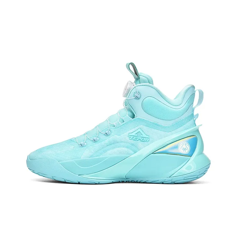 TEPOR Панель Аbrasion Resistant Slip Resistant High Топ Винтажные баскетбольные кроссовки Мужской
