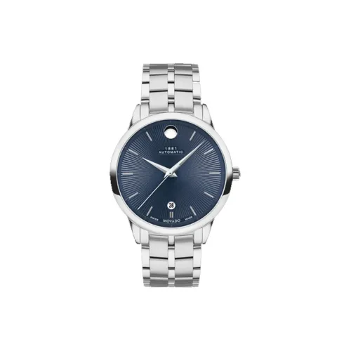 MOVADO Автоматический Механический Movement Мужские Часы 39mm*9,6mm Синий