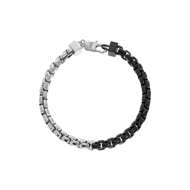 BLACKHEAD Титановый стальной кубинский браслет ожерелье унисекс Boyfriend и Girlfriend день рождения годовщина
