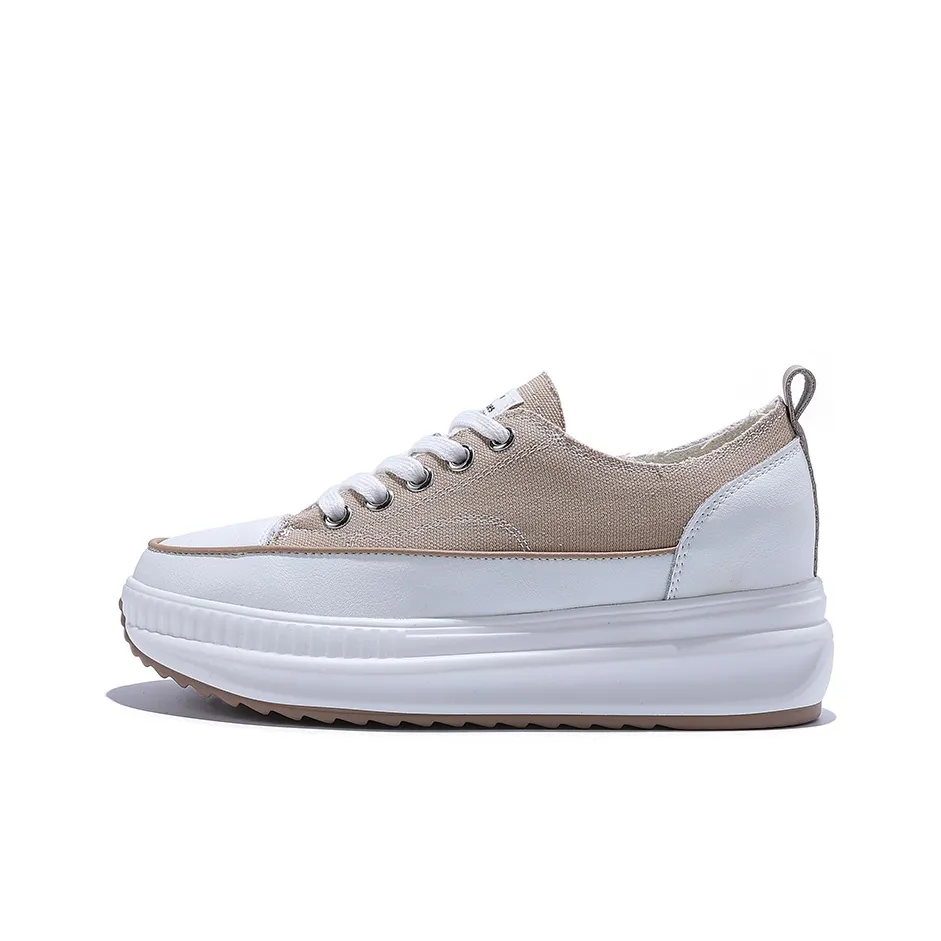 Junjali Высота Увеличивающий Устойчивый к Износу Легкий Низкий Топ Повседневный Женский