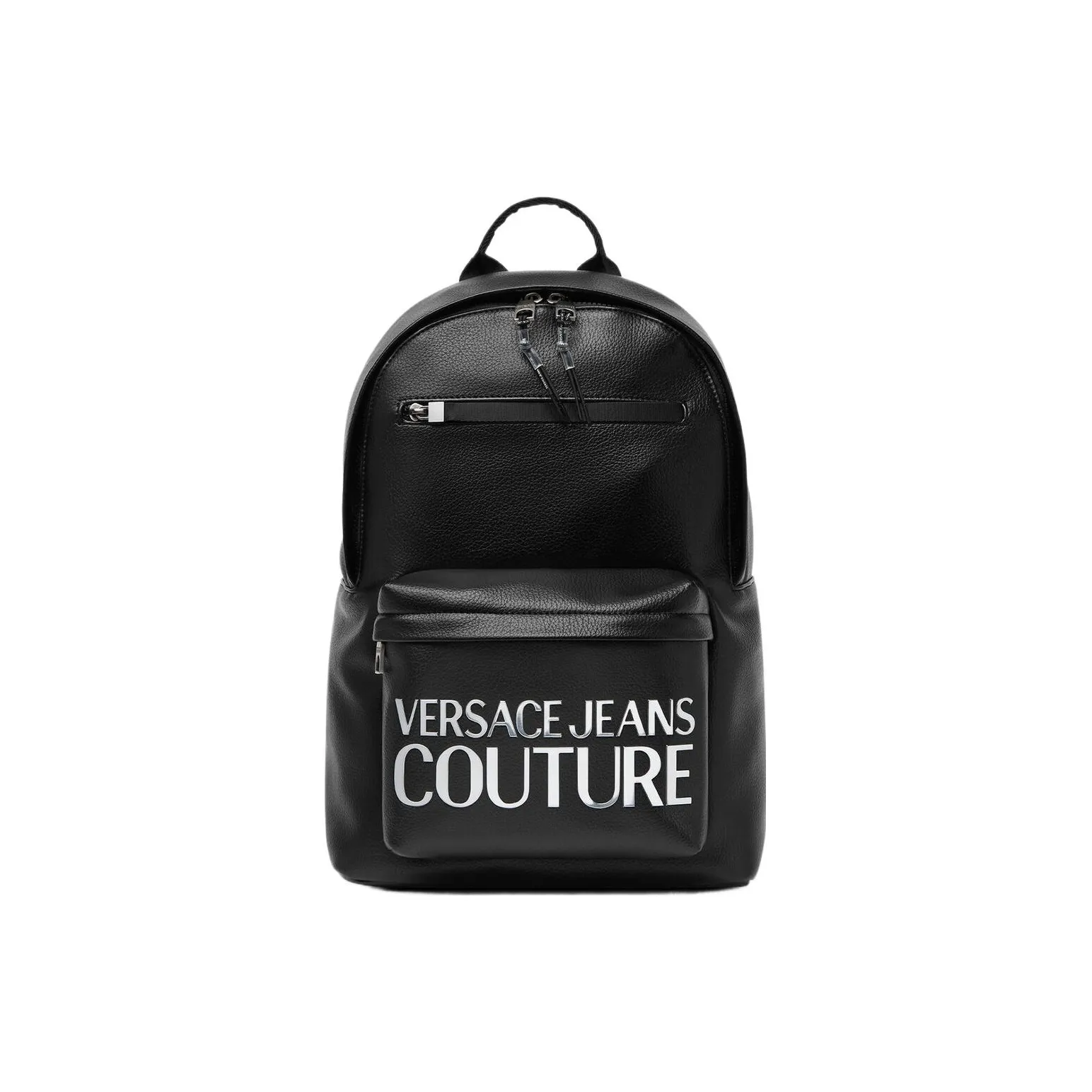 VERSACE JEANS COUTURE Polyurethane Backpack Men's Black & White