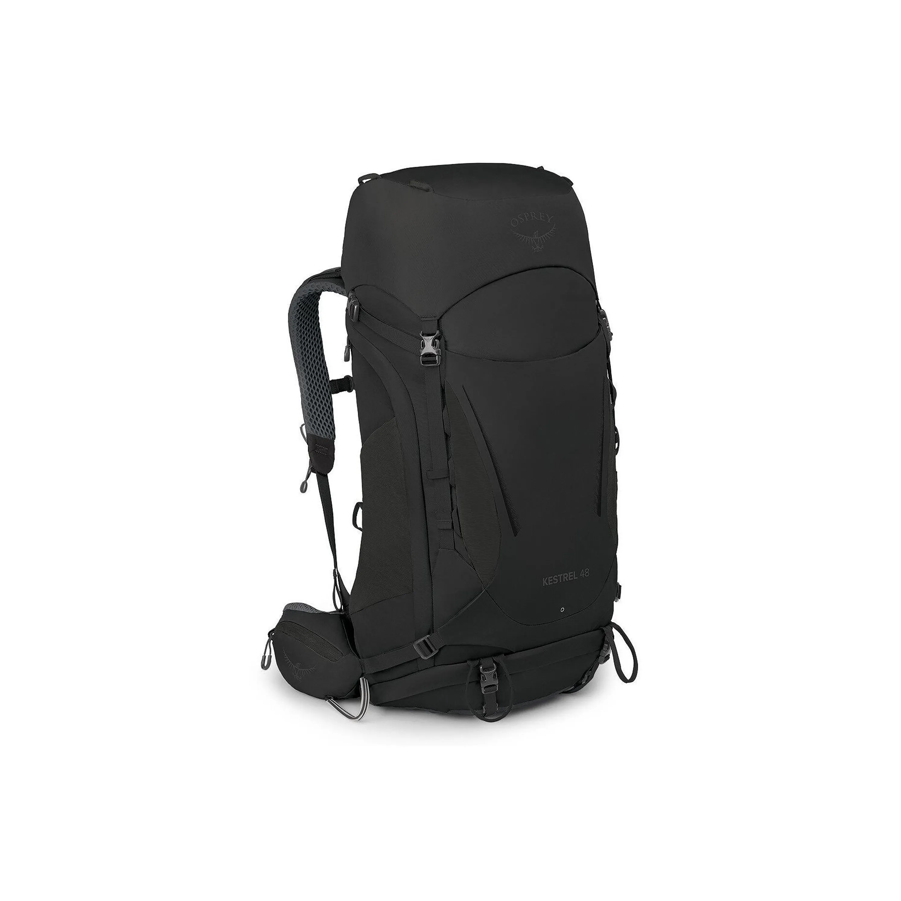 OSPREY Recycled Material Nylon Blend Outdoor Hiking Bag Backpacks Regular Men's Black