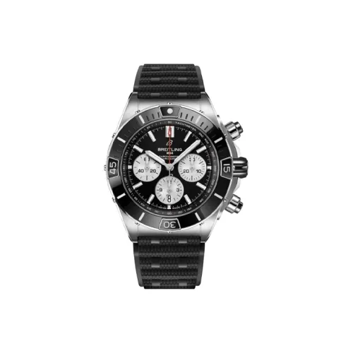 Breitling Автоматический Механический Movement Мужские Часы 44 мм Черные