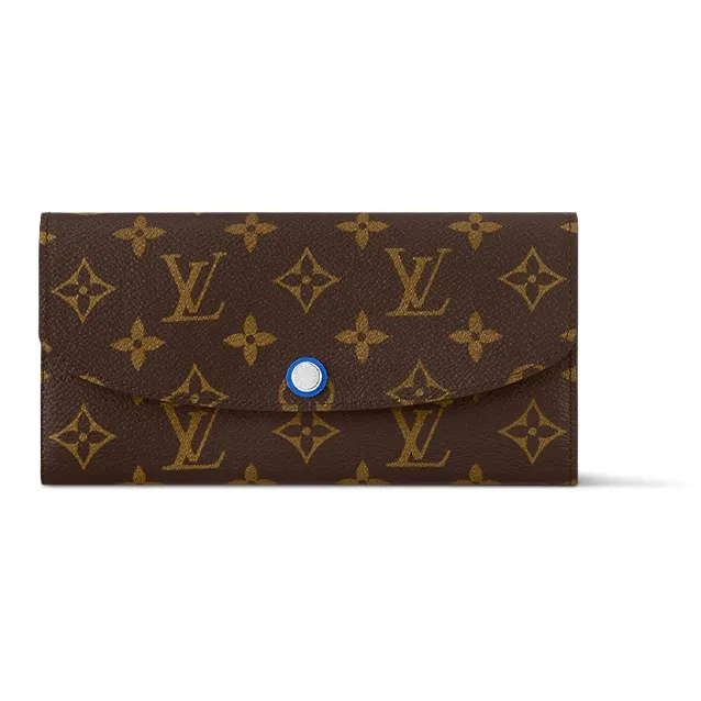 LOUIS VUITTON Emilie Wallet Colormania Blue