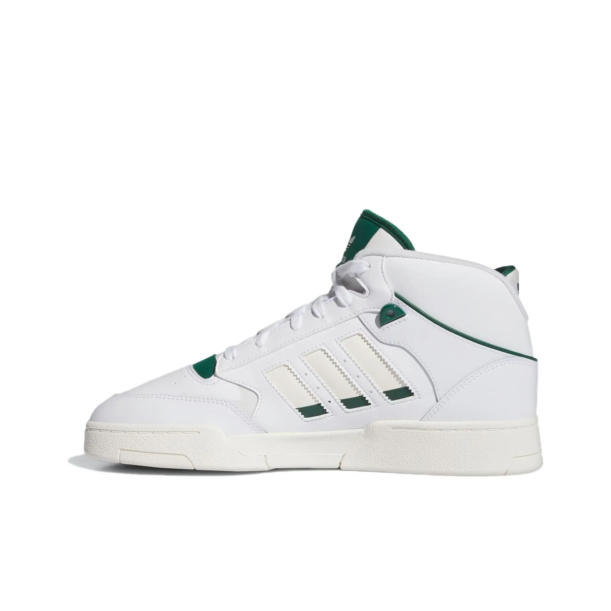 Adidas Originals DROP STEP XL 2,0 Slip-resistant Abrasion-resistant MID Skateboarding Top Shoes Unisex White Green Adidas Originals DROP STEP XL 2,0 Противоскользящие Износостойкие MID Скейтбординг Топ Кроссовки Унисекс Белый Зеленый