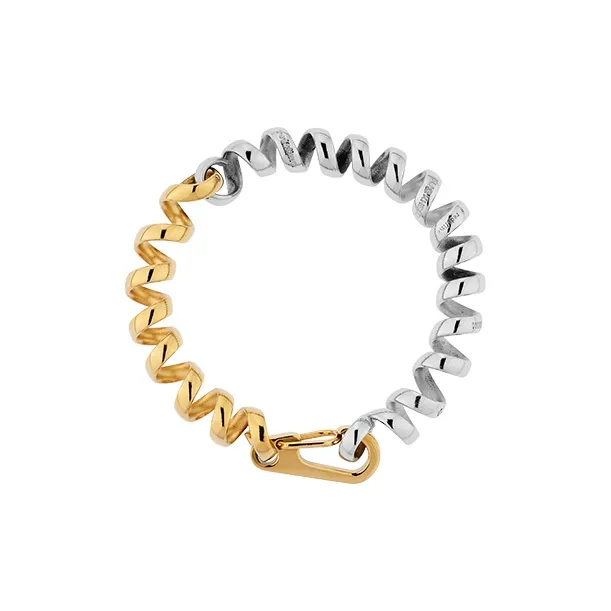 BLACKHEAD Титановая сталь Браслеты Серебристо-золотой Многоцветный Унисекс