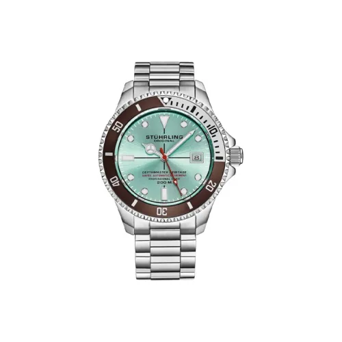 STUHRLING Автоматический Механический Движение Мужские Часы 42mm*16mm*42mm Синий