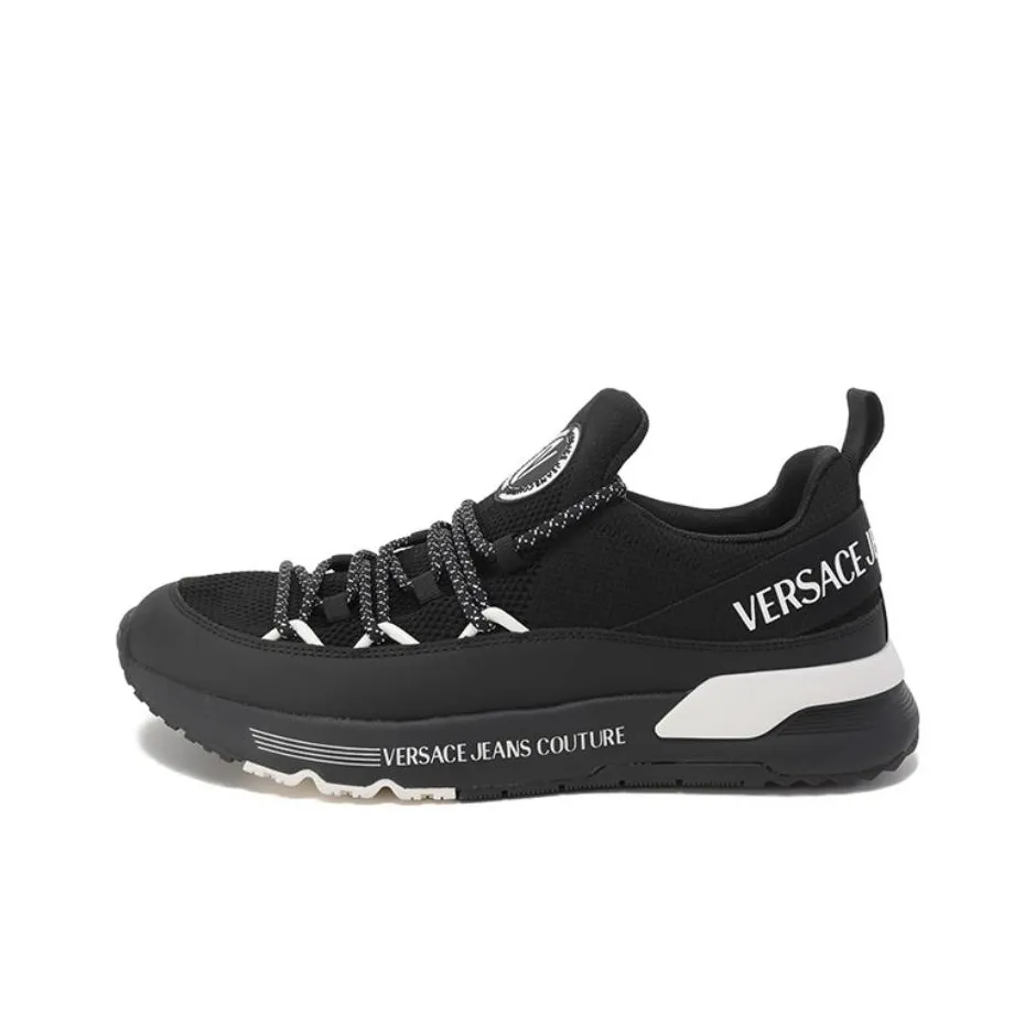 VERSACE JEANS Couture Logo-patch Low-top Sneakers