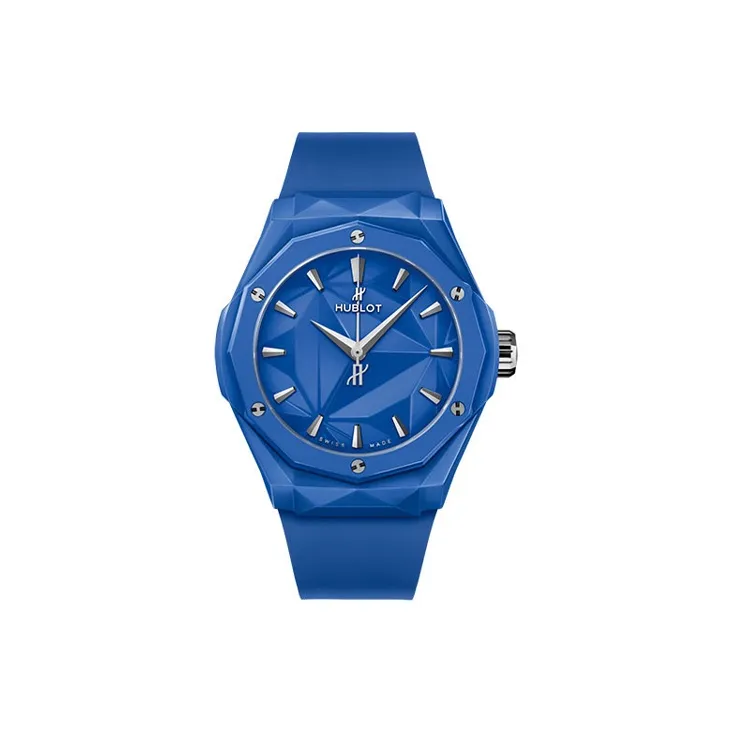HUBLOT CLASSIC FUSION Collection Automatic Mechanical Movement Men's Watches Watch 40mm Blue Dial Ceramic Watch Case
