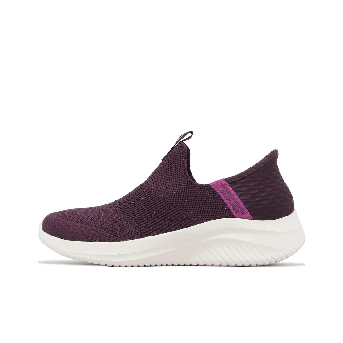 Skechers Ultra Flex 3,0 Hands Бесплатно Slip ins Устойчивый к истиранию Дышащий Низкий Топ Casual Женский Фиолетовый