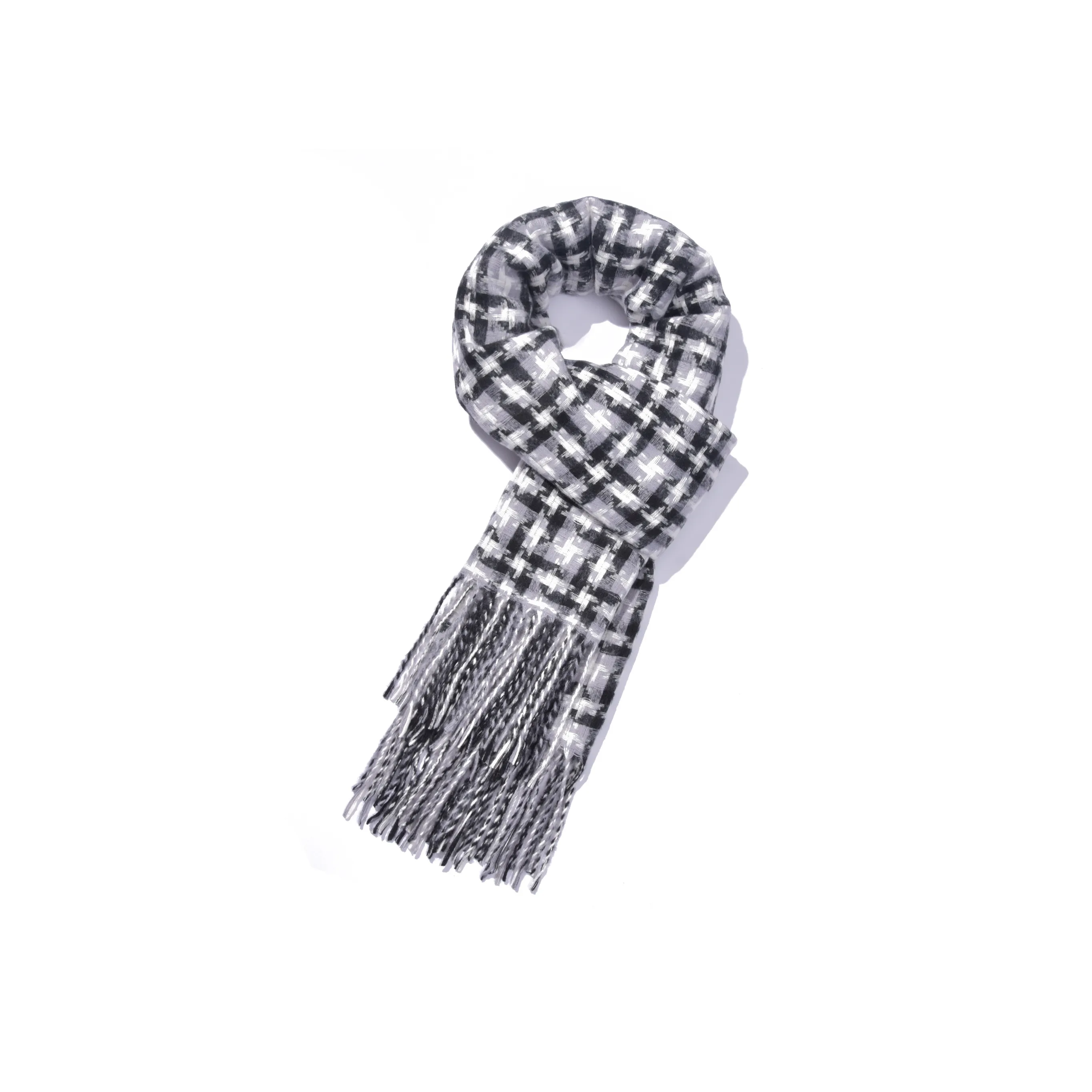 FireMonkey Knit Scarves Women's Custom Greeting Card