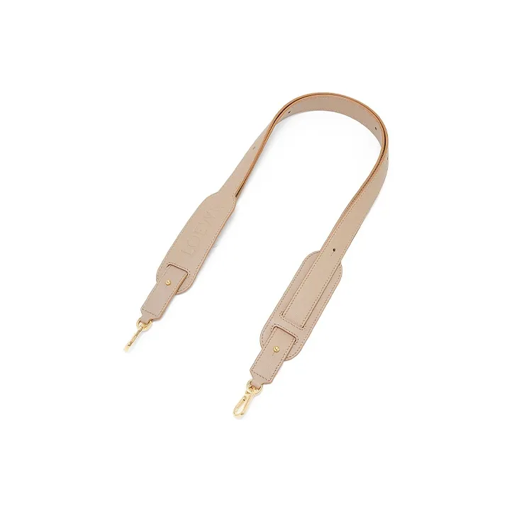 LOEWE Сумка из коровьей кожи с ремешком женский песочного цвета