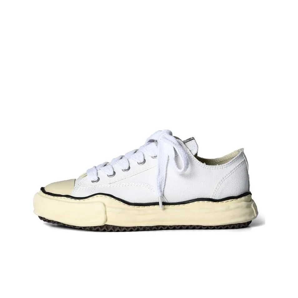 Коллекция сотрудничества MIHARA YASUHIRO Peterson LOW Стильные Скейтборды Унисекс Белый