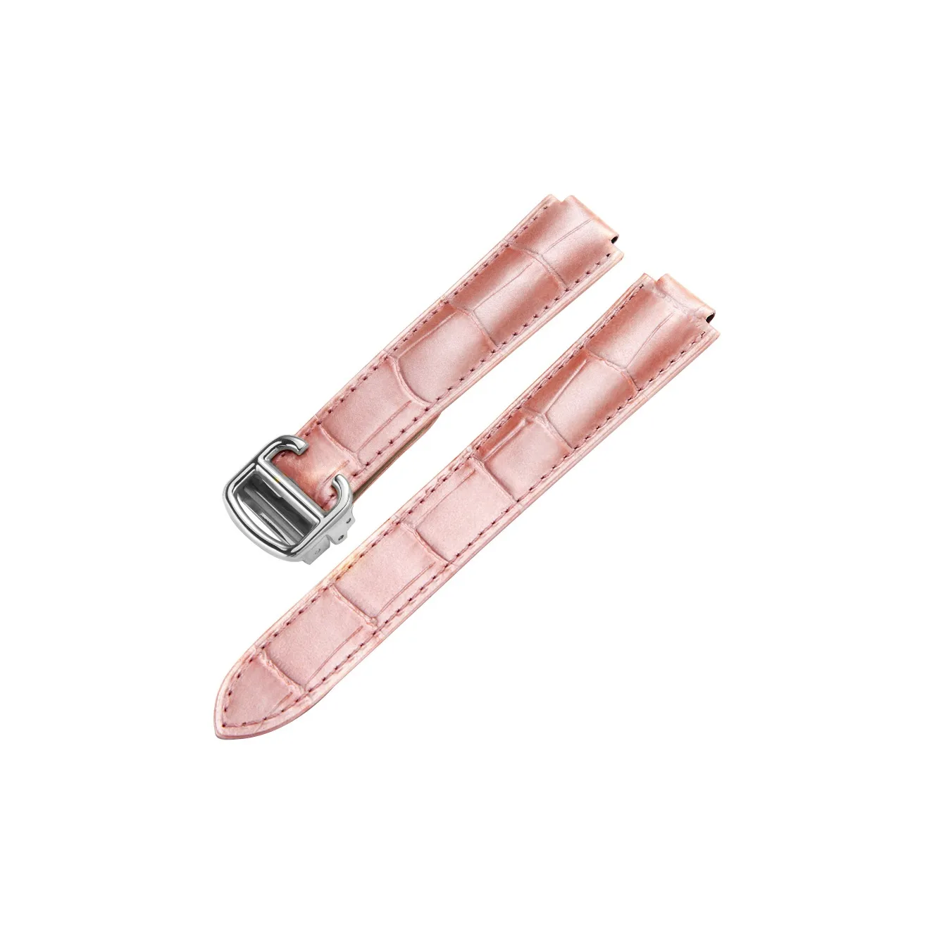 ZHISHENG Ремень Cartier Синий Воздушный шар Совместимость Натуральная кожа Материал 8 8,33 11 12 14 мм Ширина интерфейса