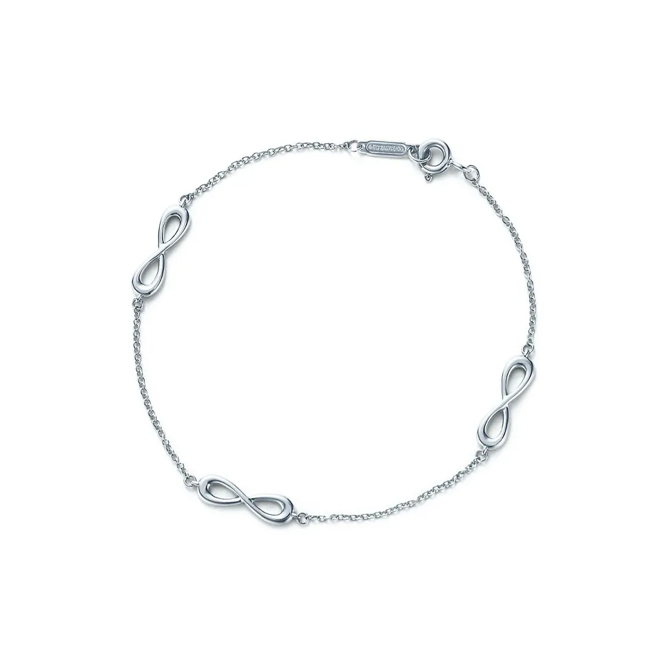 TIFFANY CO. Серебряный Браслеты Женские Серебряный