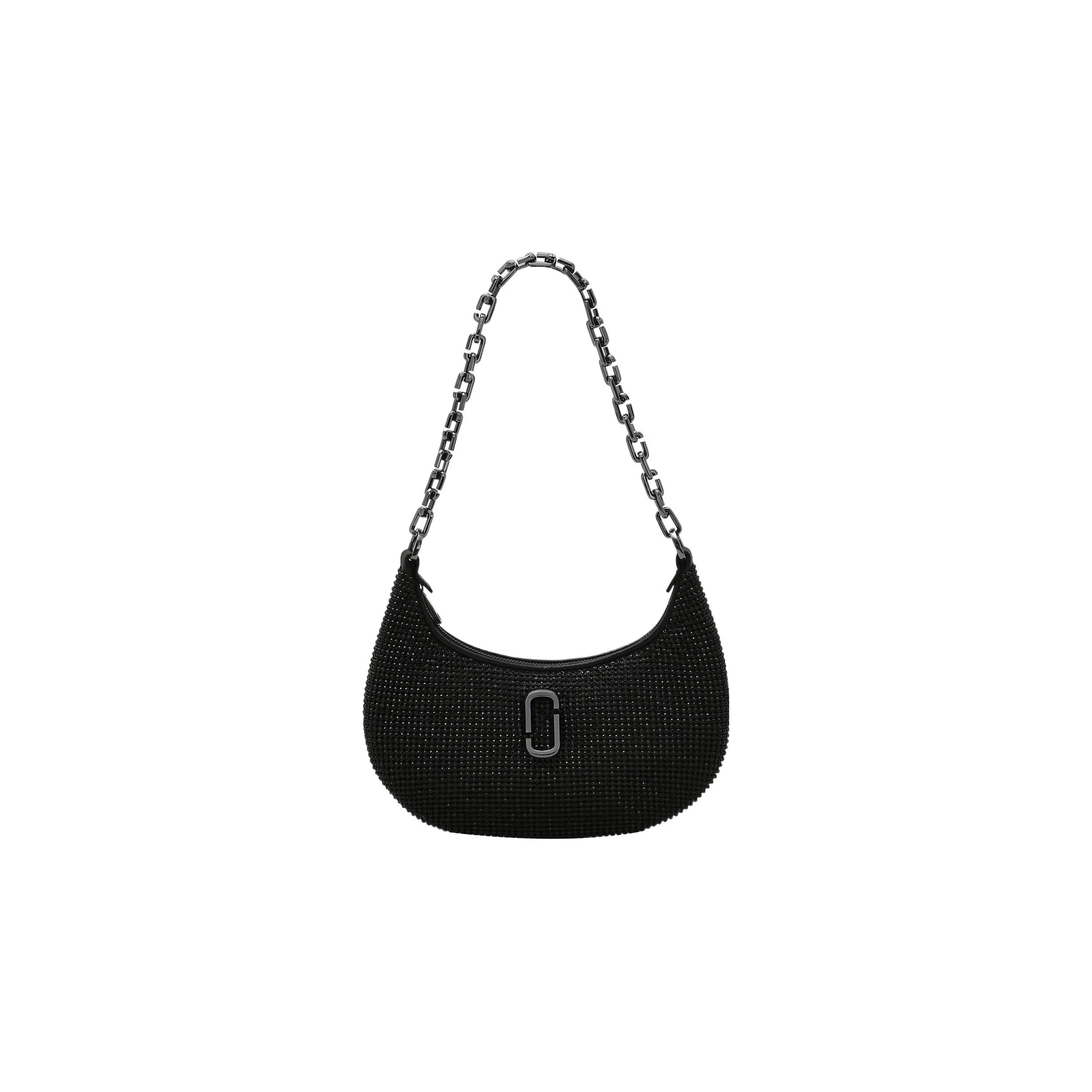 MARC JACOBS The Rhinestone Small Curve Shoulder Bag
