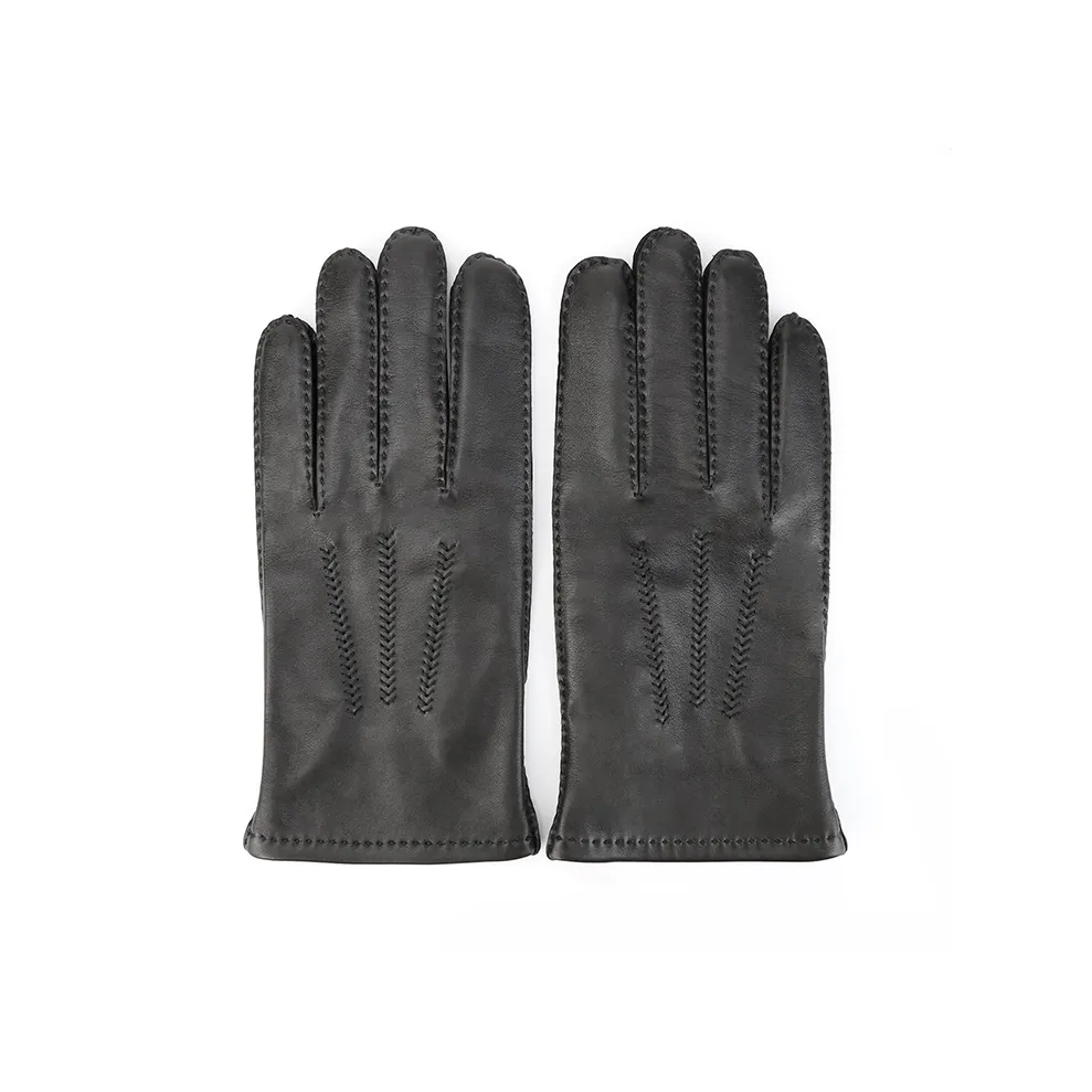 MARJAKURKI Натуральная кожа овчина перчатки мужские