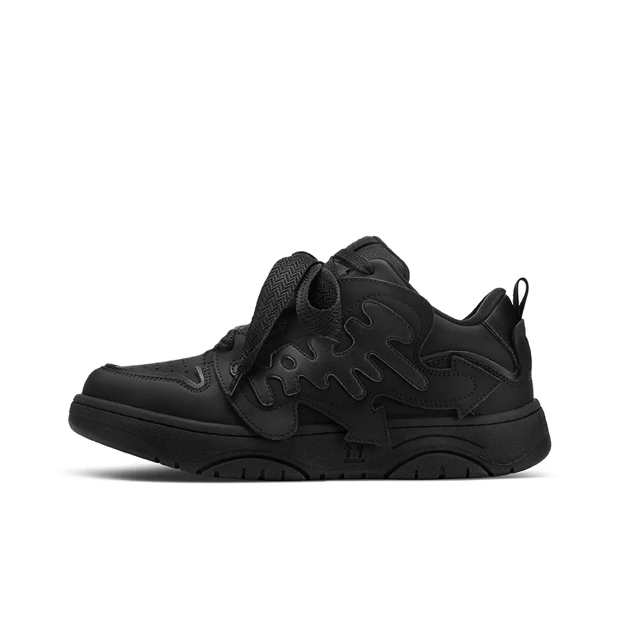 HART DAVIS Rebel I Series Скейтборд Кроссовки Низкие Черный Воин Унисекс