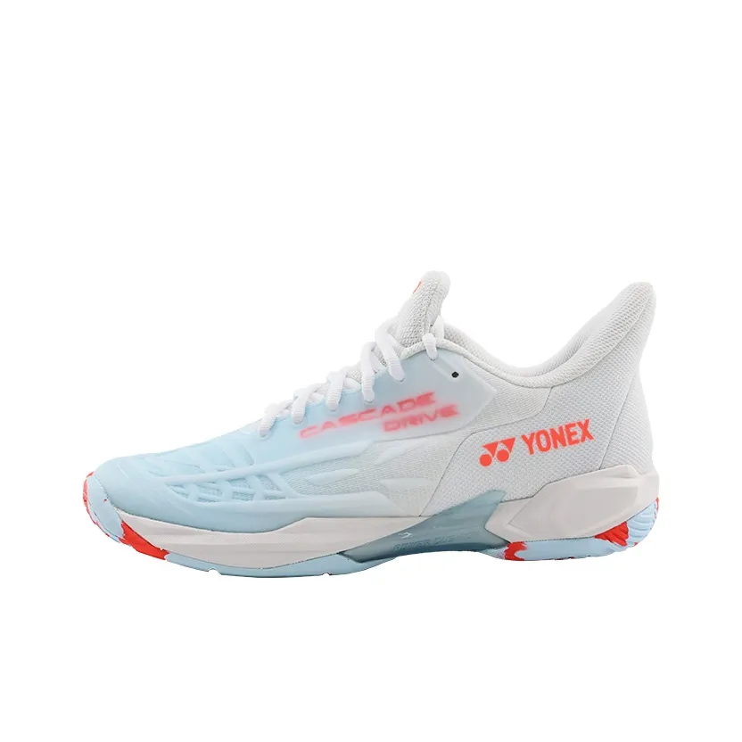 YONEX Power Cushion Low Top Badminton Shoes Unisex White Water Blue