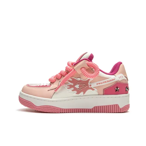 Youthloser Кроссовки для скейтбординга Low Top Soft Розовые Унисекс