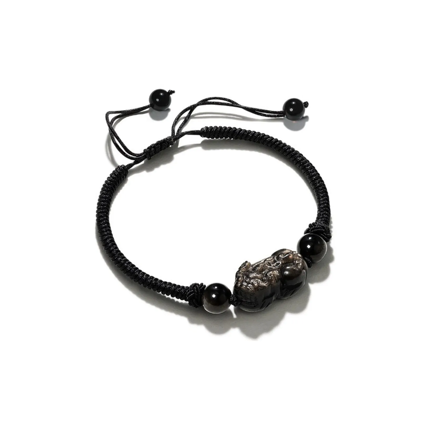 HOLLY RYAN Obsidian New Chinese Style Auspicious Animal Bracelet Unisex