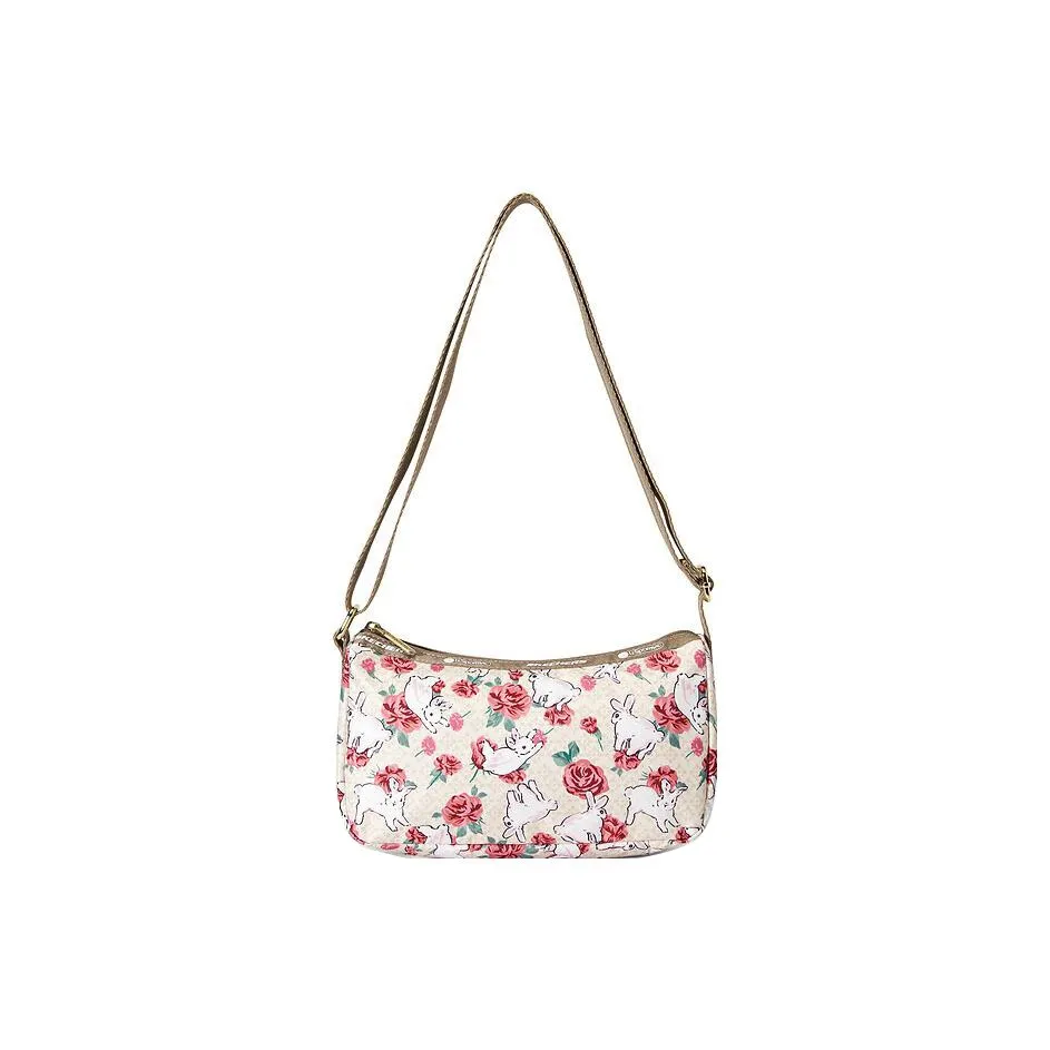 Skechers LeSportsac Коллаборация Ткань Сумка через плечо Стандартная Женская Дымчатый Белый