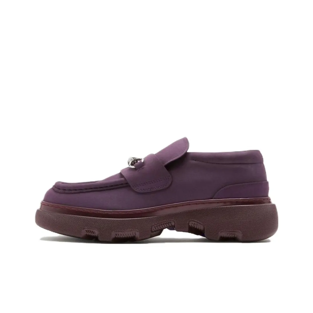 Burberry Creeper Clamp Loafers Women's Fuchsia