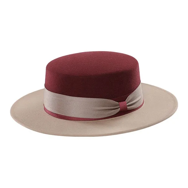 Christys Шерсть Цилиндры Унисекс Британский Красный Linen CAMEL