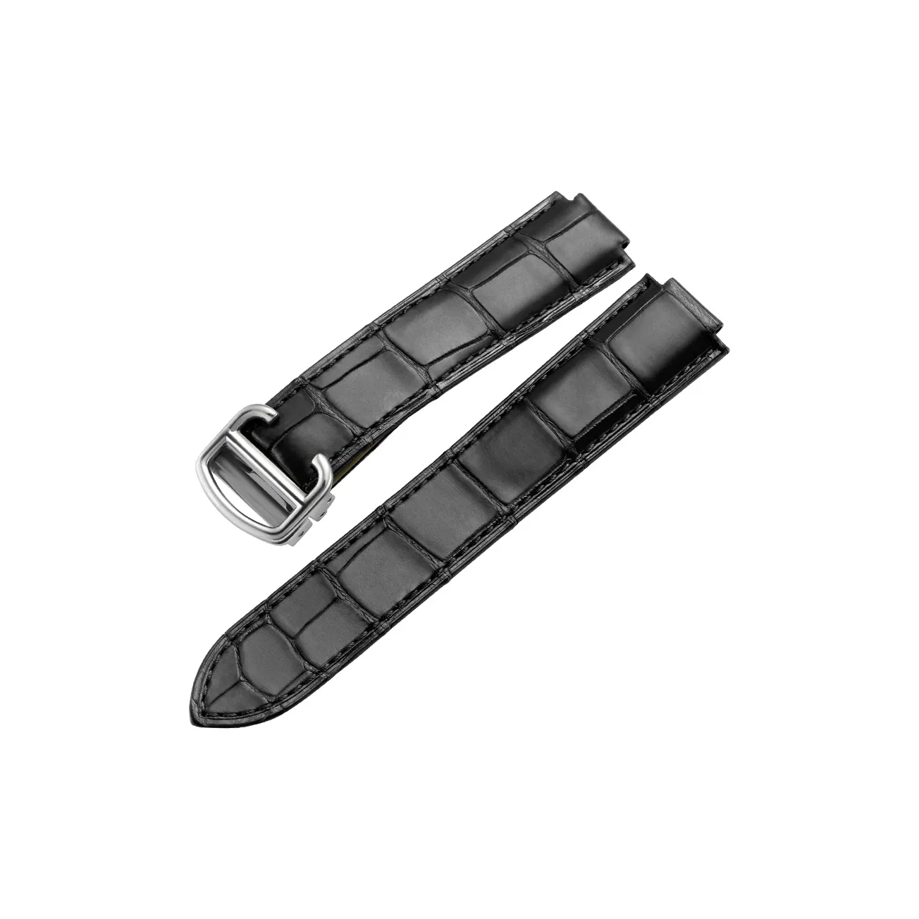 ZHISHENG Ремешок Cartier Совместимость Натуральная кожа Материал