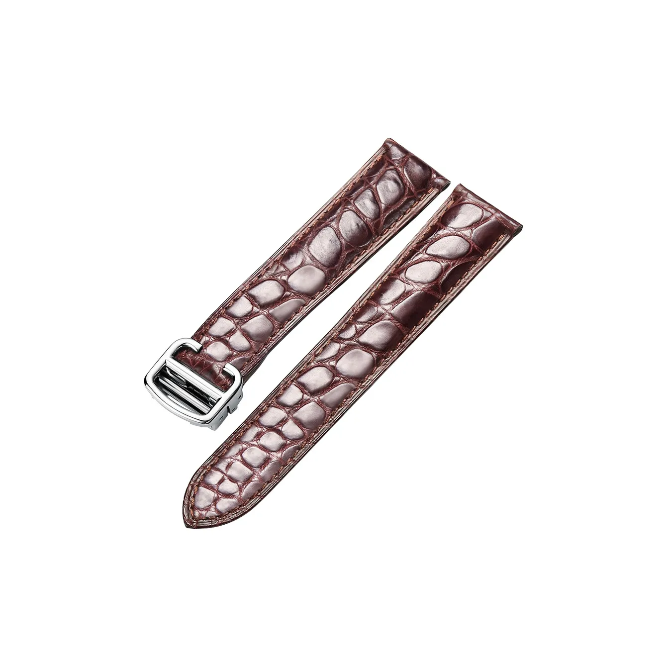 ZHISHENG Ремешок Cartier Совместимость Натуральная кожа Материал