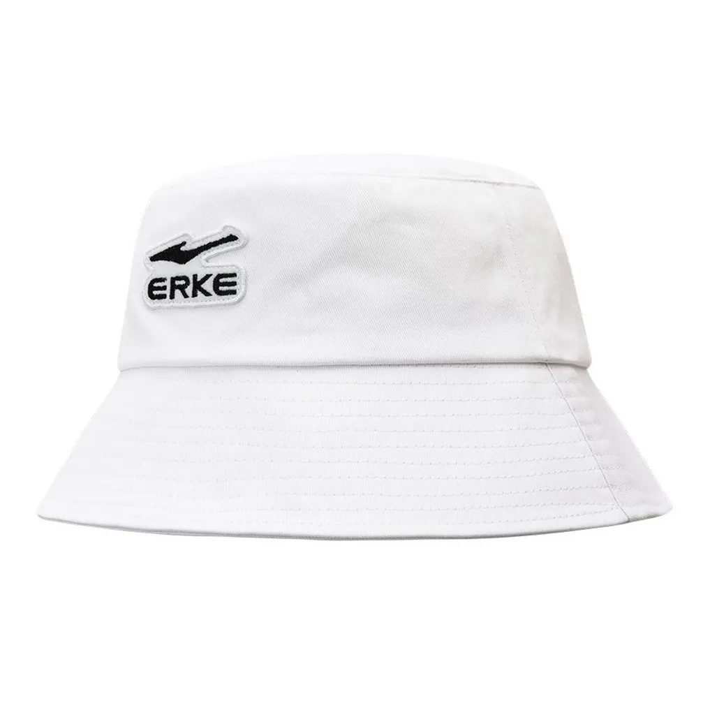 Erke Bucket Hats Unisex True White