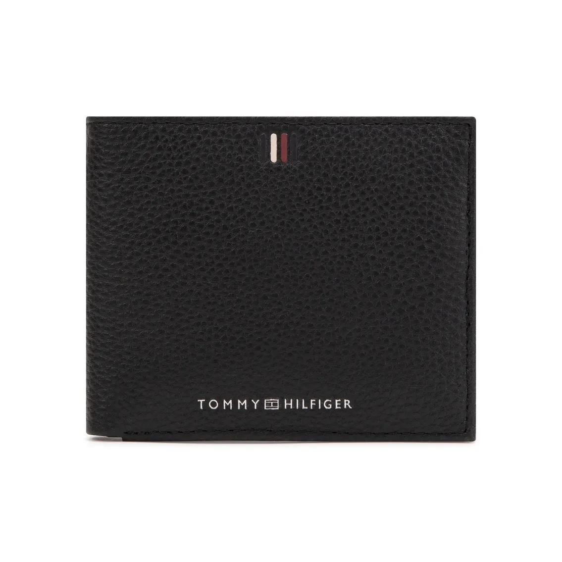 Tommy Hilfiger Cow Leather Wallet Regular Men's Black