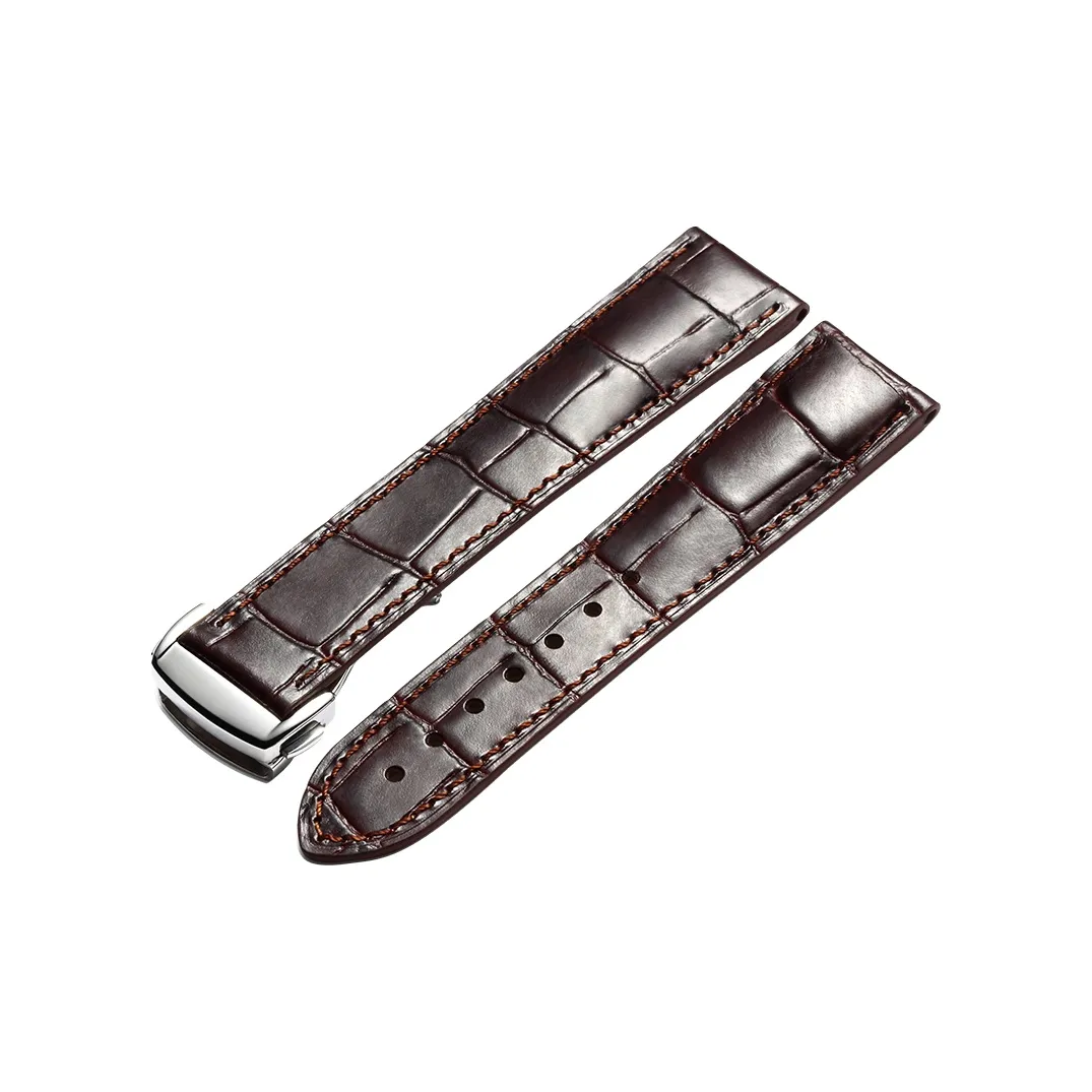 ZHISHENG Ремешок Omega Совместимость Натуральная кожа Материал 18 22 мм