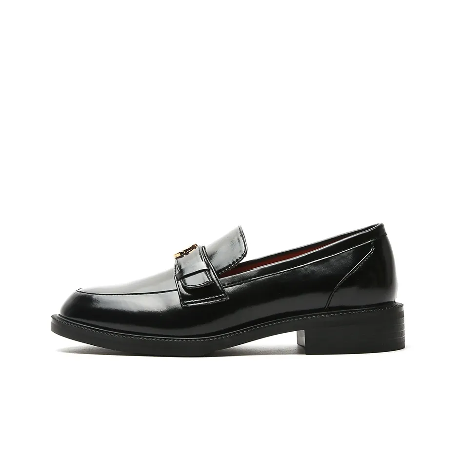 STELLA WEISZ Ballet Flats Loafers 3cm Women's Black Asia Pacific Version