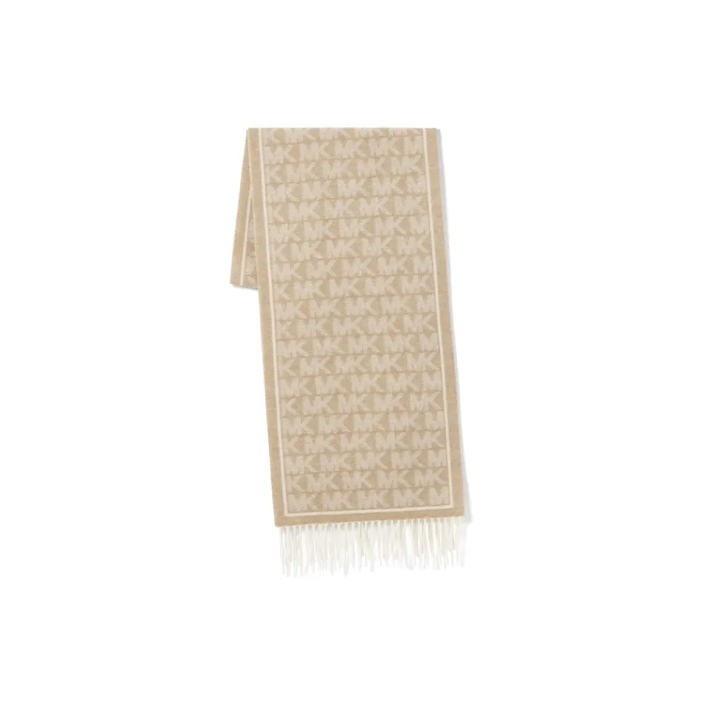 MICHAEL KORS Knit Scarves Women's Camel