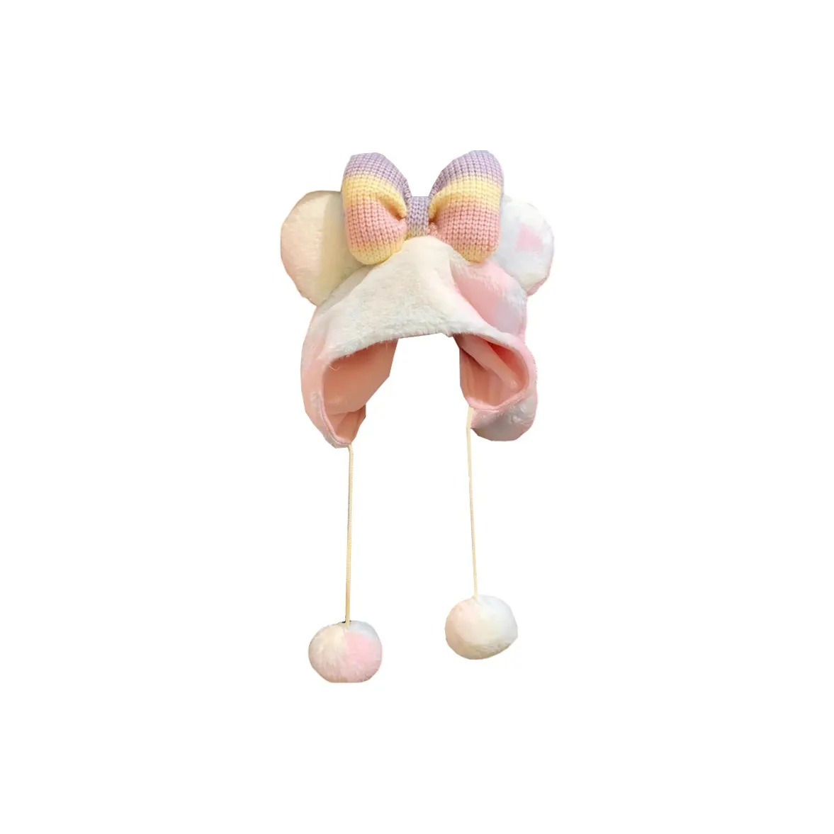 Disney Minnie Градиент Розовый Плюшевая Шляпа Аксессуары для Кукол